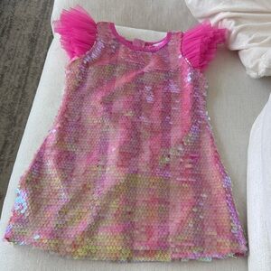 American Girl Pink Sequin Dress